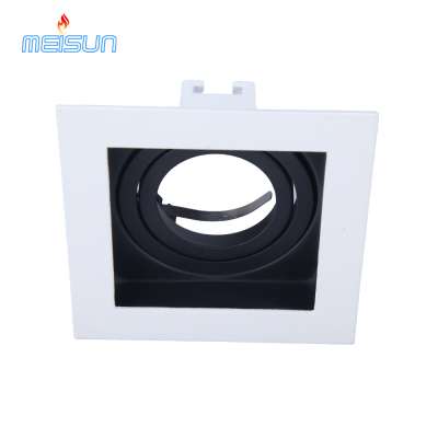 Europe hot products square MR16 GU10 downlight ceiling light fittings